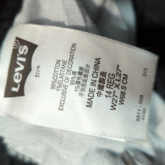 Levi's 511 High Rise Slim Fit Jeans - Picture 10 of 10